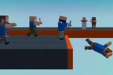 Modo Death Run: pista de obstáculos com armadilhas no Block Strike